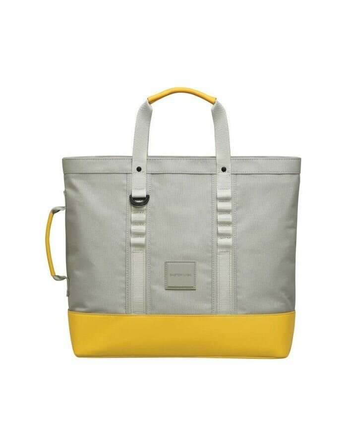 Сумка-рюкзак Gaston Luga HE102 Heritage Shopper. Цвет: серо-желтый