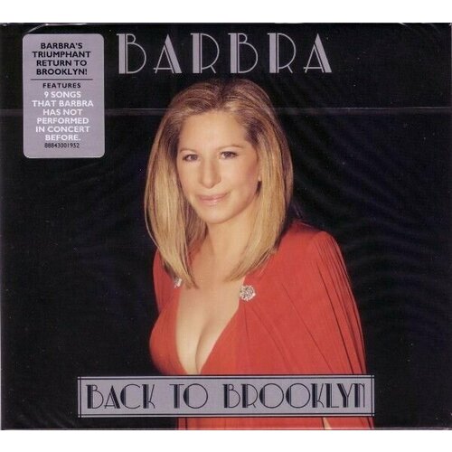 AudioCD Barbra Streisand. Back To Brooklyn (CD, Digipak)