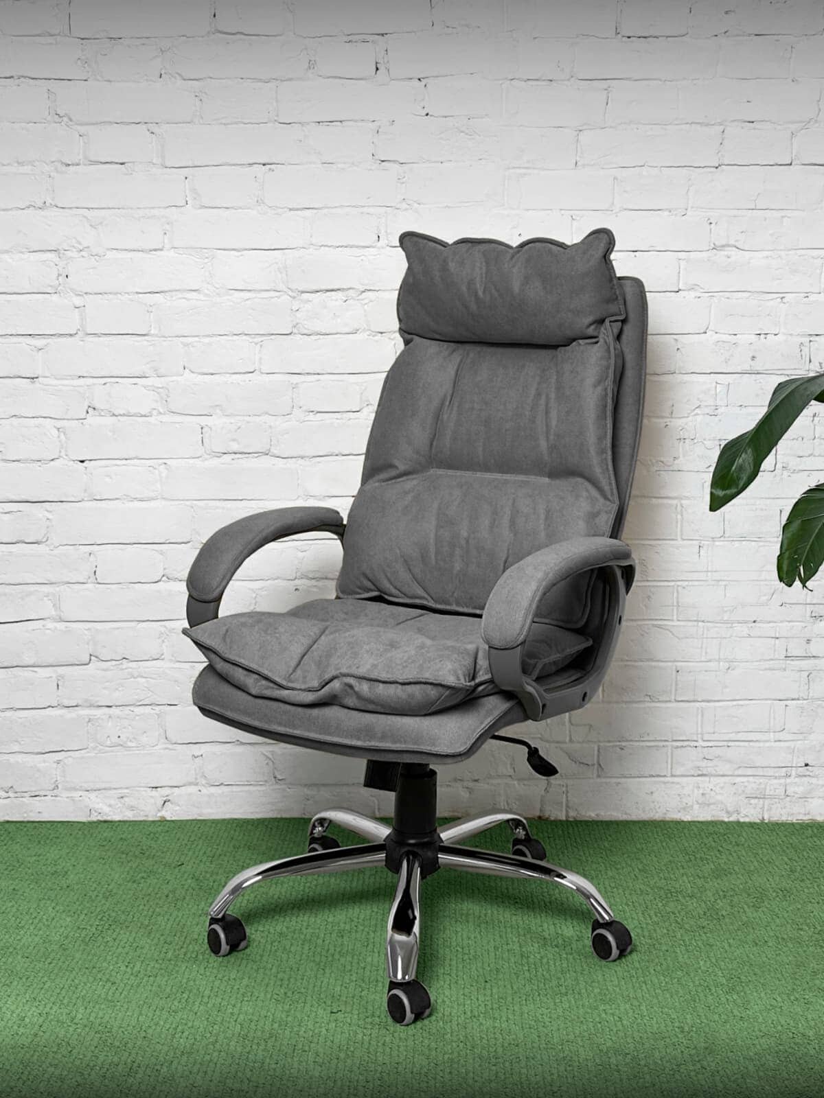 YAPPI (Яппи) SORO-93 Кресло руководителя офисное ткань серая