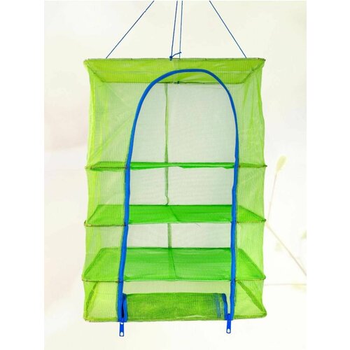 Подвеснаяскладная сетка сушилка для рыбы овощей и фруктов 405665 см 200000₽