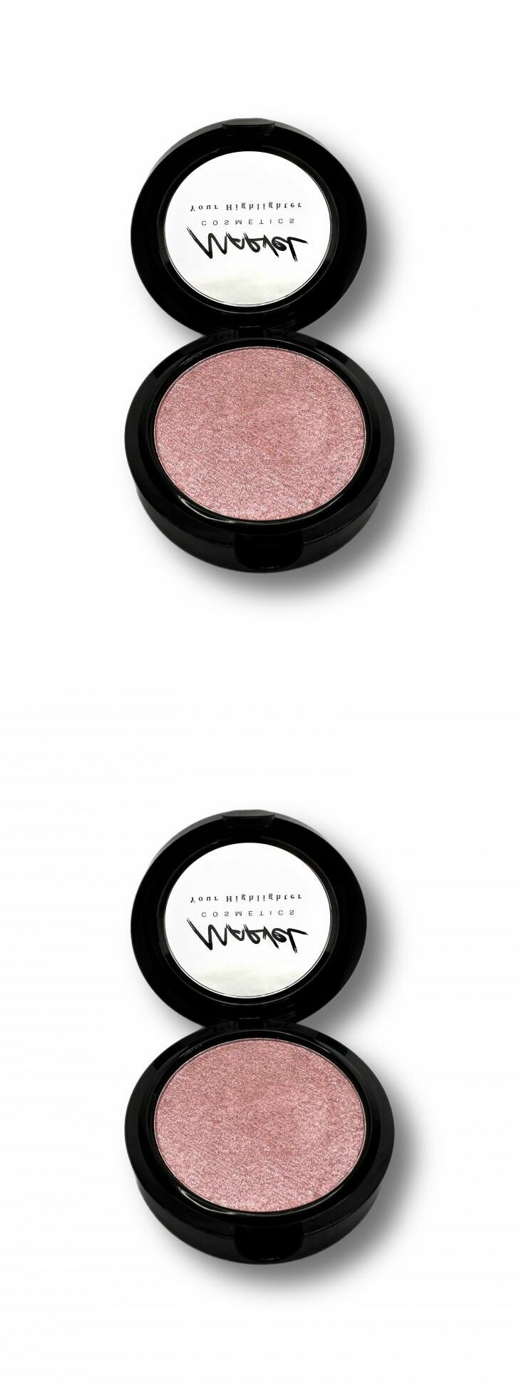 MARVEL COSMETICS Хайлайтер для лица и глаз H002, pink gold, 2 шт.