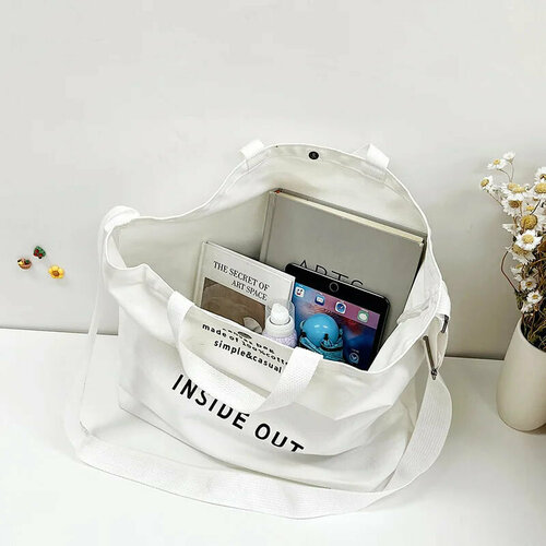 Сумка шоппер бежевый 1000₽