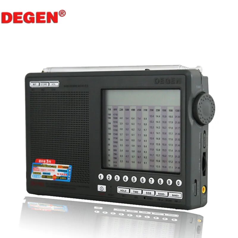 Цифровой радиоприемник Degen DE1103