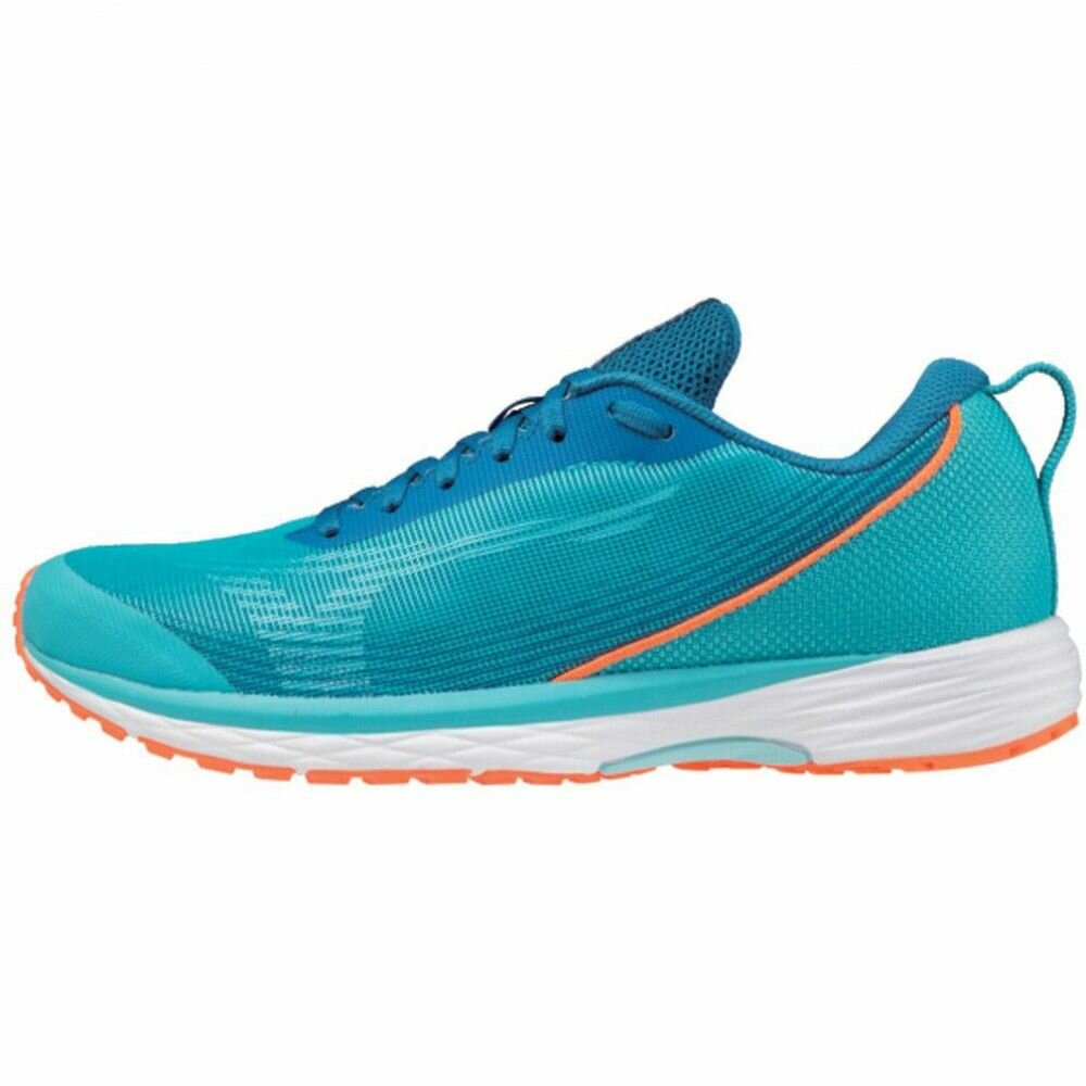 Кроссовки Mizuno  размер 4 5 UK  голубой