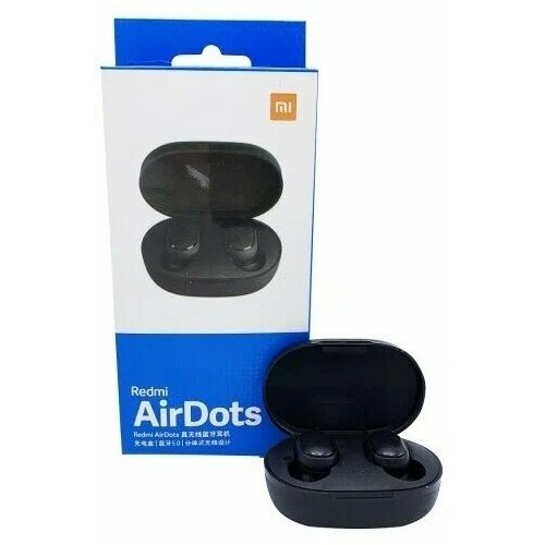 Беспроводные наушники Redmi AirDots True Wireless Earbuds Basic черные 1050₽