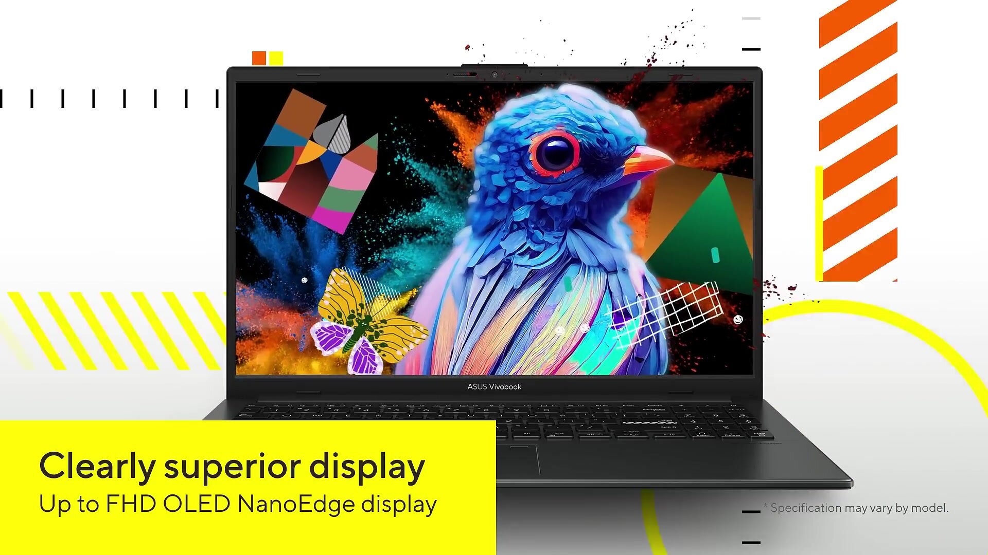 15.6" Ноутбук ASUS VivoBook Go 15 OLED, AMD Ryzen 5 7520U, RAM 8 ГБ, SSD 512 ГБ, AMD Radeon Graphics, Windows 11 Pro + Office 2021, Русская раскладка — фото 1