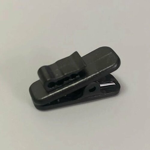 Комплект зажимов для наушников KOQZM, 10 шт, черный, белый, пластик, Black