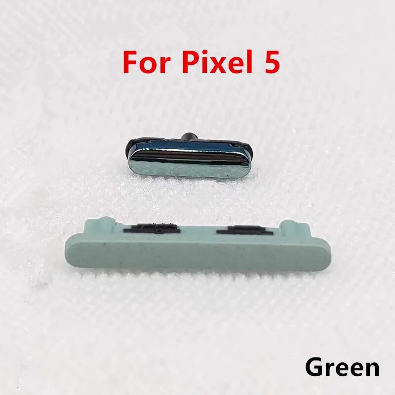 Кнопка Pixel 5 для Google Pixel 5 кнопки включения и выключения громкости боковые клавиши запасные части для ремонта телефона Зелёный