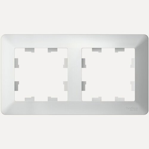 Изображение товара Рамка Systeme Electric (schneider Electric) AtlasDesign AIR, 2 поста, белый, ATN220102