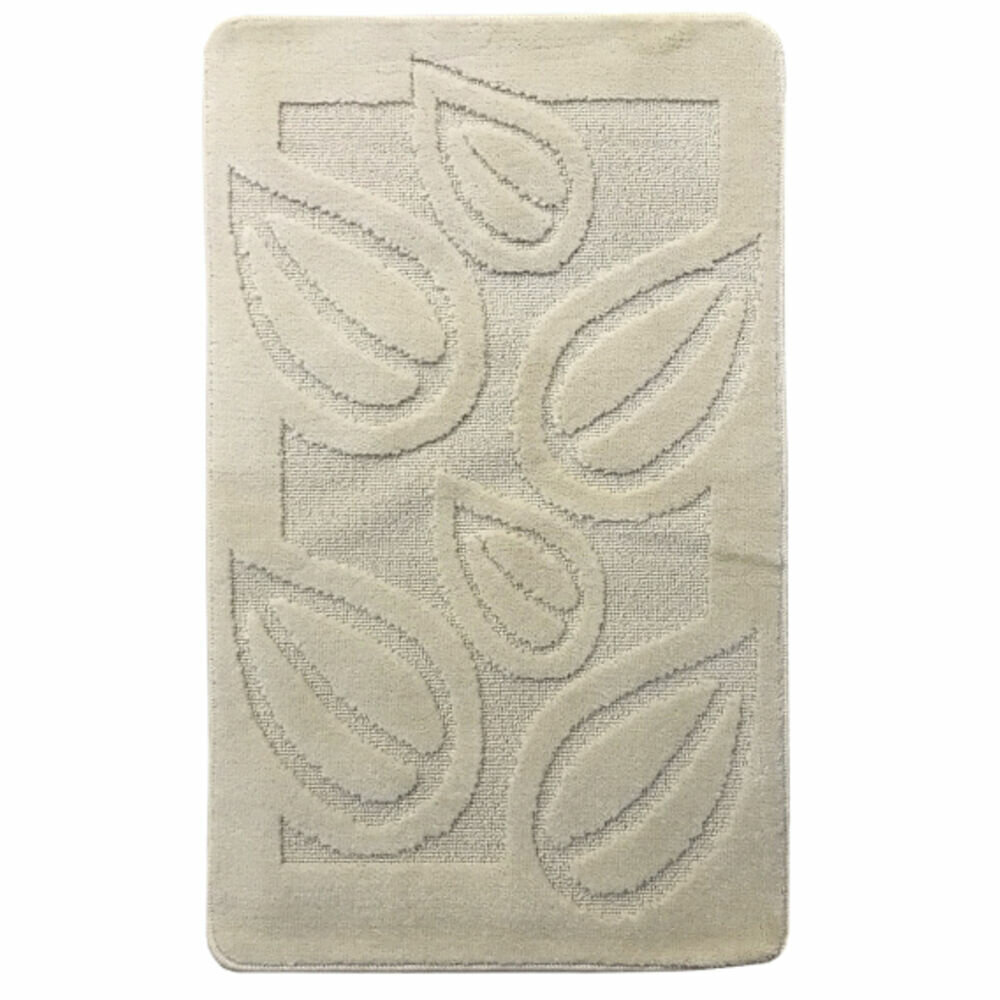 Комплект ковриков из полипропилена на латексной основе 001289 L CADESI LEMIS  50х80 см  2 шт   3016 бежевый