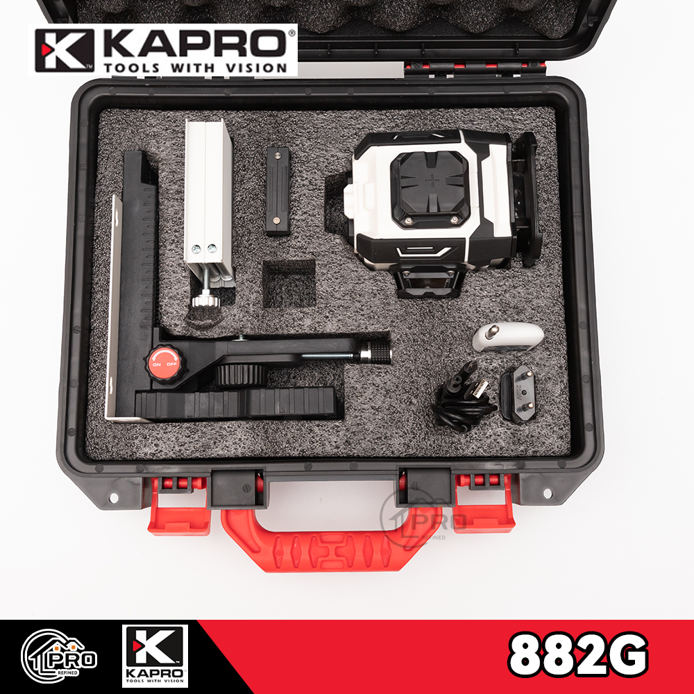 KAPRO 882G двенадцатилинейный зеленый лазерный уровень