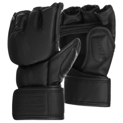 Перчатки для ММА BoyBo Stain, флекс, цвет чёрный, размер XS 5404631 .