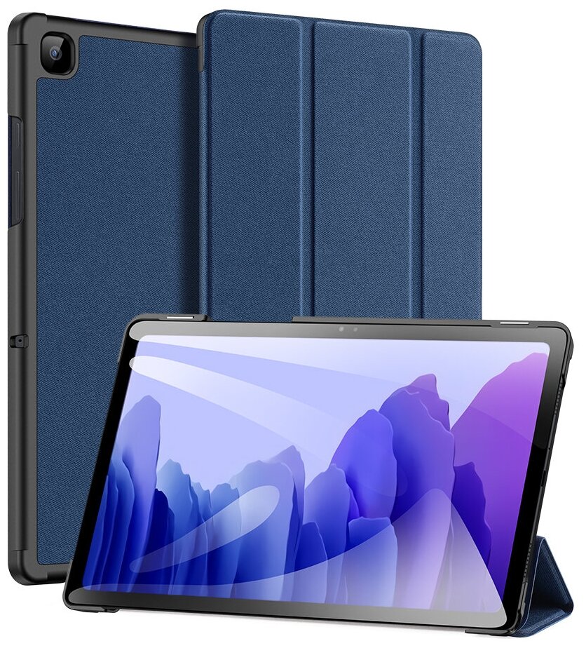 Чехол книжка для Samsung TAB A7 10.4 (2020 года) - SM-T500 SM-T505 / DUX DUCIS DOMO SERIES автоблокировка экрана подкладка из микрофибры трансформируется в подставку