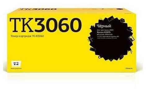 T2 TK-3060 Картридж TC-K3060 для Kyocera ECOSYS M3145idn/M3645idn (14500стр.) черный, с чипом
