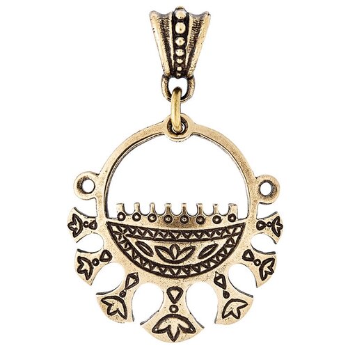 Подвеска / Кудесы / Вятичей, латунь, К-14.025