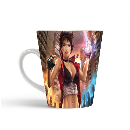 фото Кружка-латте coolpodarok day watch магическая сфера в руке