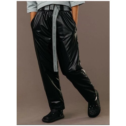 фото Брюки gnk, черный, 104 g'n'k