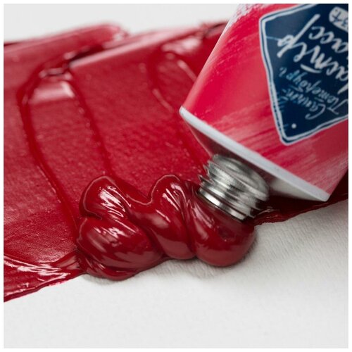 Краска масляная Мастер-Класс краплак розовый прочный № 338 туба 46 мл