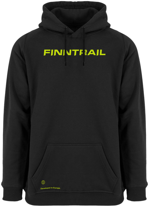 Толстовка Finntrail, размер XL, черный, желтый