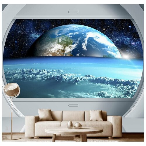Фотообои на стену космос Модный Дом Космическая одиссея 300x270 см (ШxВ)