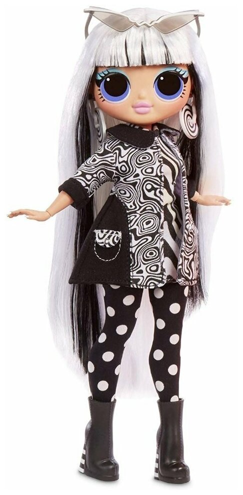 Кукла L.O.L. Surprise! OMG Lights Groovy Babe Fashion Doll с 15 сюрпризами