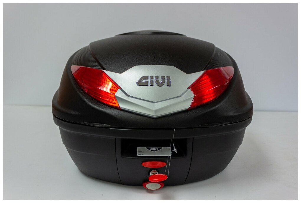 Кофр MONOLOCK 36 л Givi Black-Silver-Red (B360N)