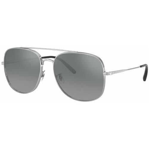 Солнцезащитные очки Oliver Peoples, серебряный