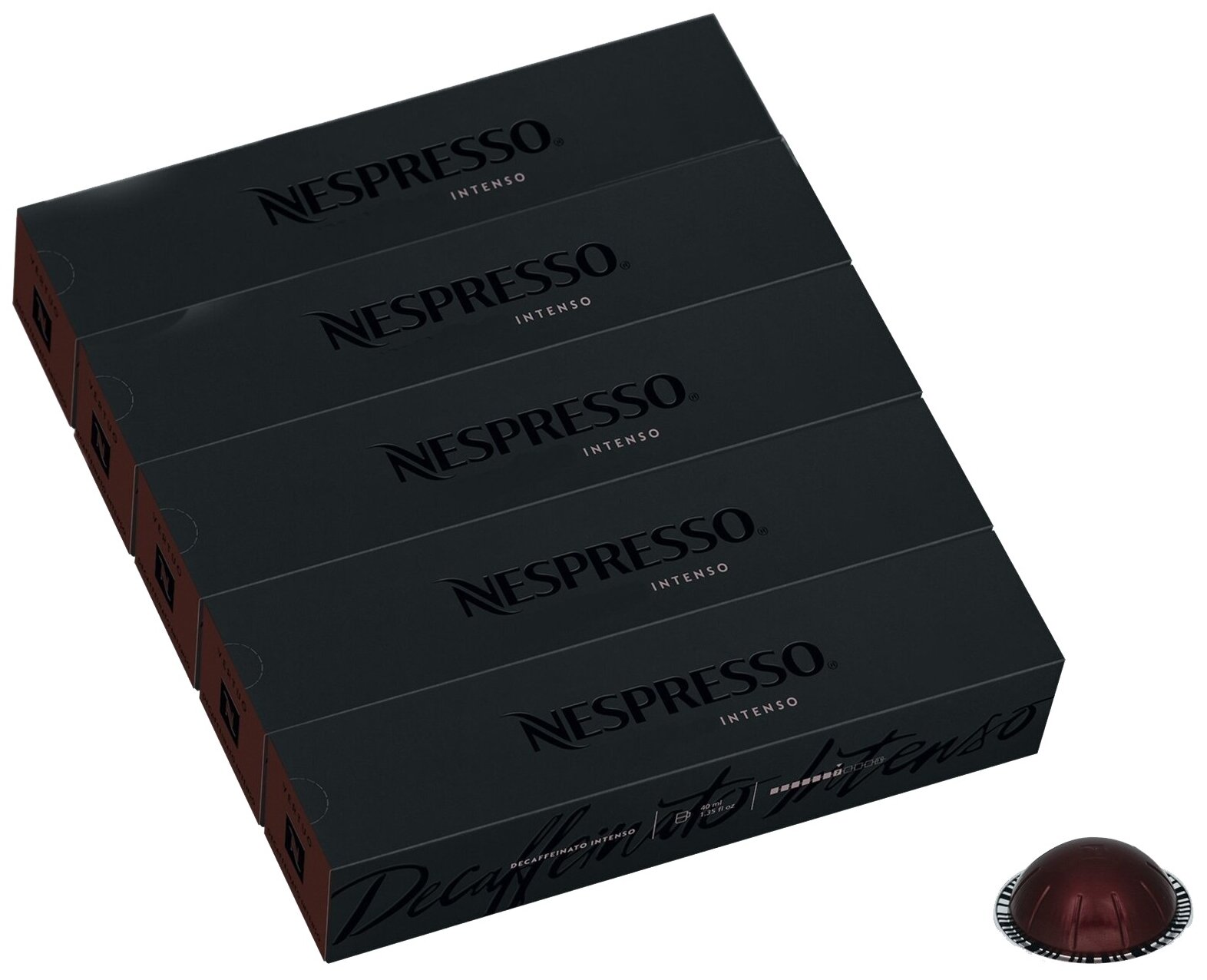 Кофе капсулы Nespresso Vertuo Intenso (10 штук)