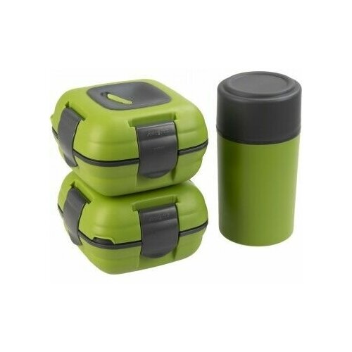 Набор Pinnacle Ланч-бокс 2x0,5л+бутылка 0,6л+сумка PP N-PO-1314