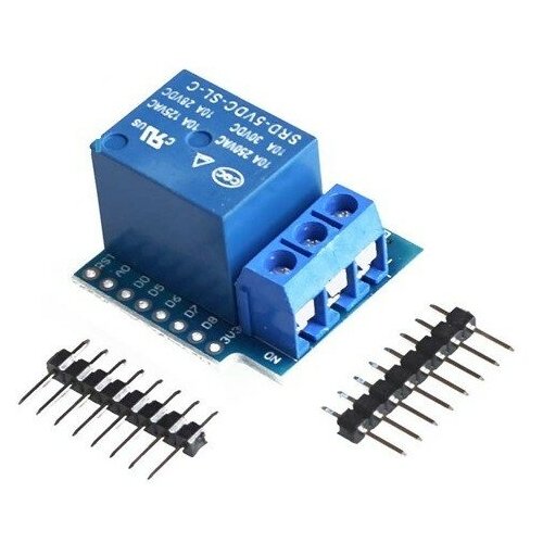 WeMos D1 Mini Relay Shield wemos d1 mini ch340 micro usb с прошивкой poi