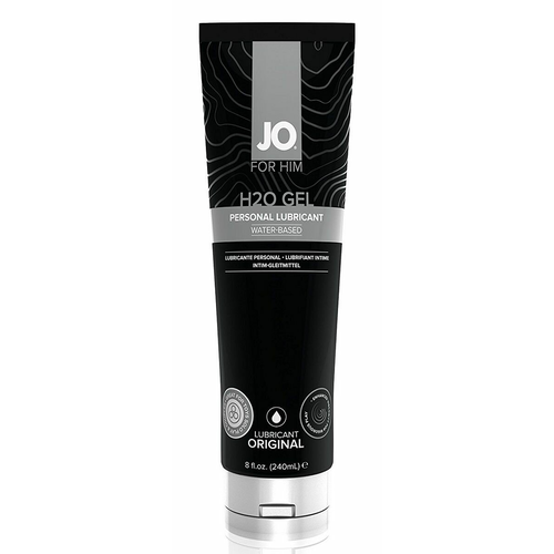 Гель-смазка JO H2o For Him Gel Original, 250 г, 240 мл, нейтральный, 1 шт. масло смазка jo h2o jelly original 200 г 120 мл нейтральный 1 шт