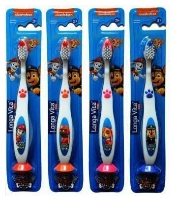 Зубная щетка Longa Vita Paw Patrol детская от 3-х лет