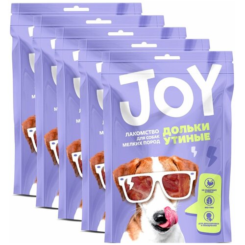 фото Joy набор лакомств для собак мелких пород joy утиные дольки 60 г (5 шт.)