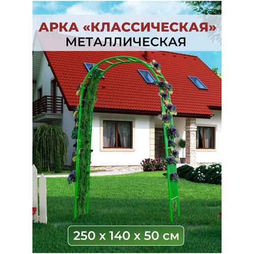 Арка Классическая металлическая арка комбинированная металлическая