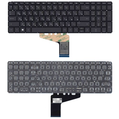 Клавиатура keyboard для ноутбука HP Omen 15-DH черная 2033₽