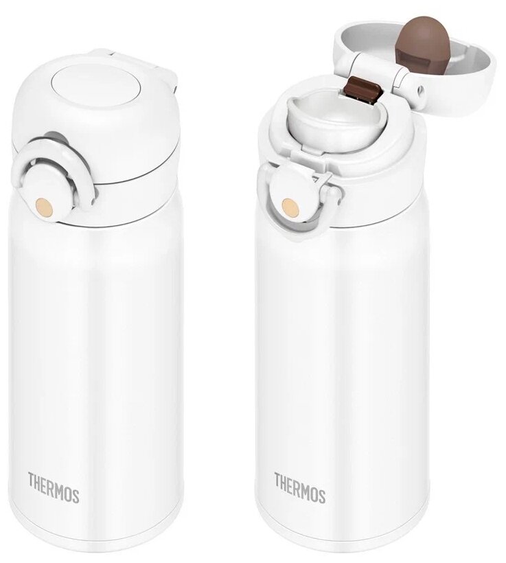 Термокружка Thermos JNR-351 Mtwh 0.35L, белый - фотография № 2