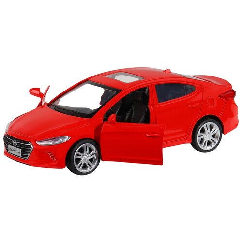 фото Машина металлическая hyundai elantra, 1:40, инерция, открываются двери, цвет красный автопанорама