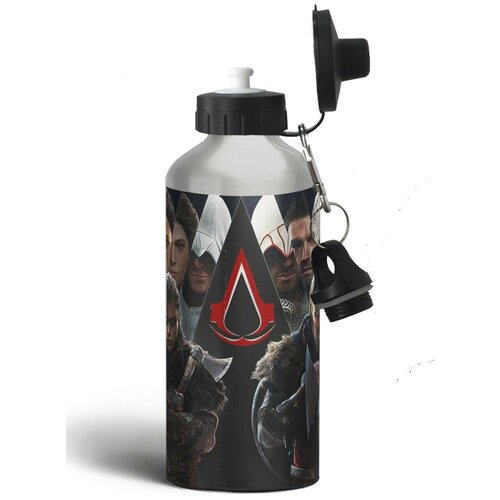 фото Бутылка спортивная,туристическая фляга, 500мл assassins creed valhalla all brutbottle