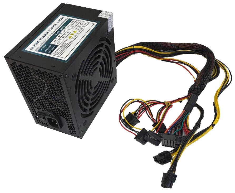 Блок питания ABR-ATX 500W Gaming OEM