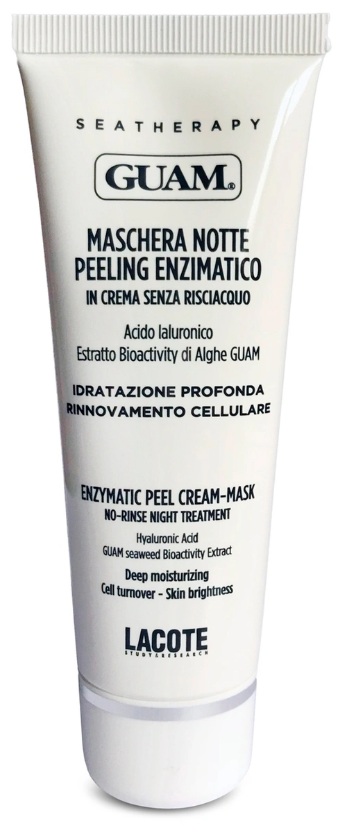 Guam пилинг ночной Seatherapy Maschera Notte Peeling Enzimatico, 75 мл