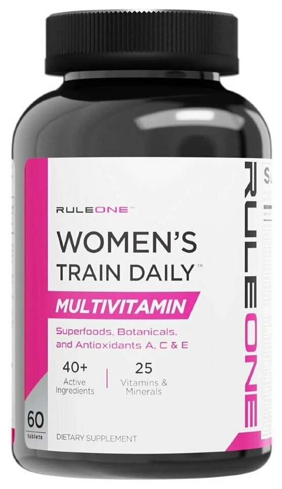 RULE ONE Womens Train Daily (60 таблеток)