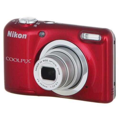 Цифровой фотоаппарат Nikon Coolpix A10 red
