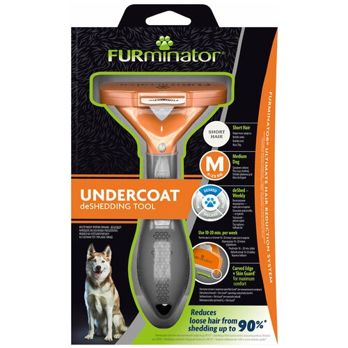 Furminator (Фурминатор) M для средних собак с короткой шерстью Арт.141372