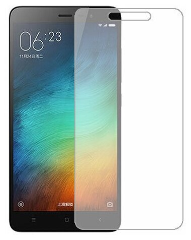 Xiaomi Redmi 3 Pro защитный экран Гидрогель Прозрачный (Силикон) 1 штука