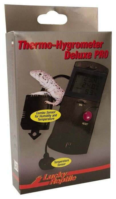 LUCKY REPTILE Термометр-гигрометр электронный "Deluxe PRO" (Германия) - фото №2