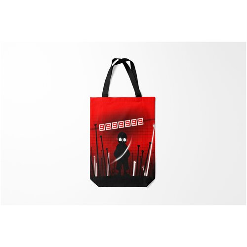 фото Сумка-шоппер / 31х42 см / геймерам / undertale undertale. burnettie