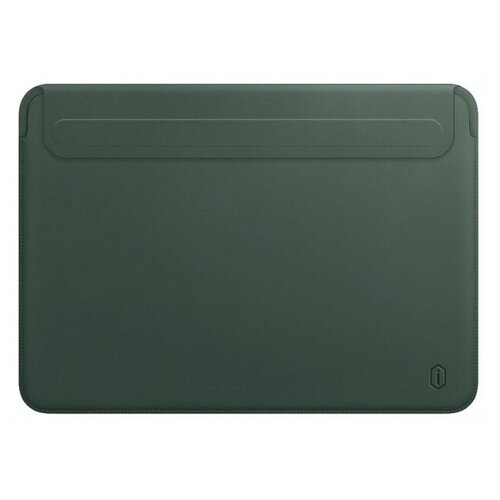 фото Чехол wiwu skin new pro 2 leather sleeve для macbook pro 16 (green)