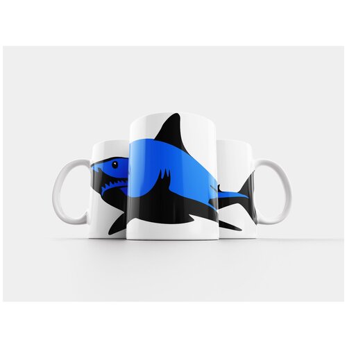 фото Кружка "акула, пасть, море" 320 мл lotsprints