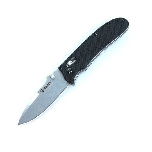 Нож Ganzo (Ганзо) черный мультитул ganzo 204 мультиинструмент ганзо g204 мульти тул инструмент нож