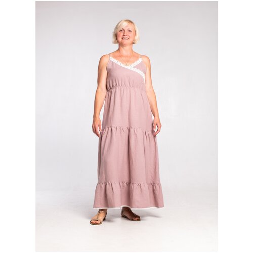 Сарафан Маремьяна, размер L, розовый